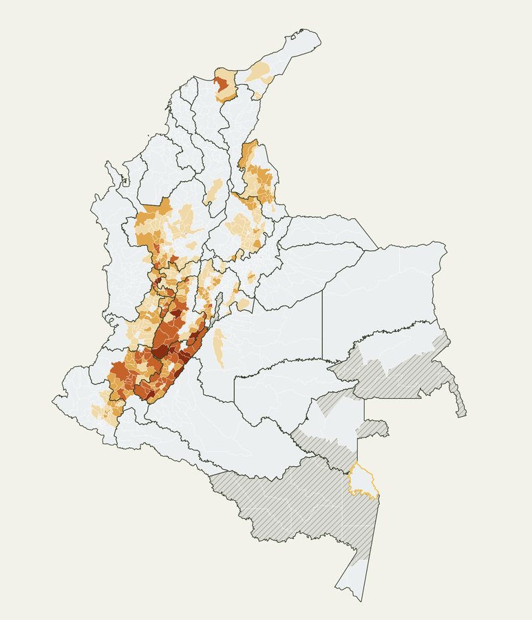 Una sola cadena: café